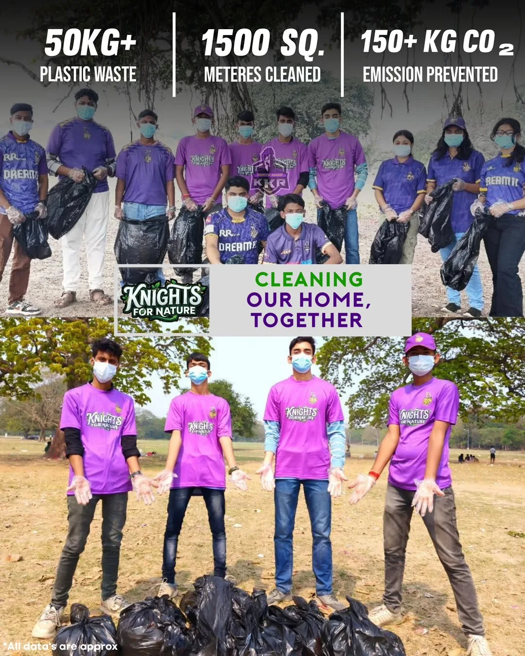Cleanup Drive By RAKKR, Maidan Banner