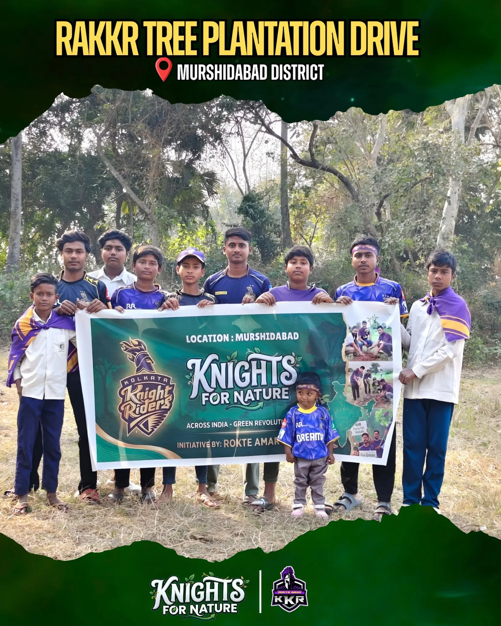 RAKKR Tree Plantation Drive Banner
