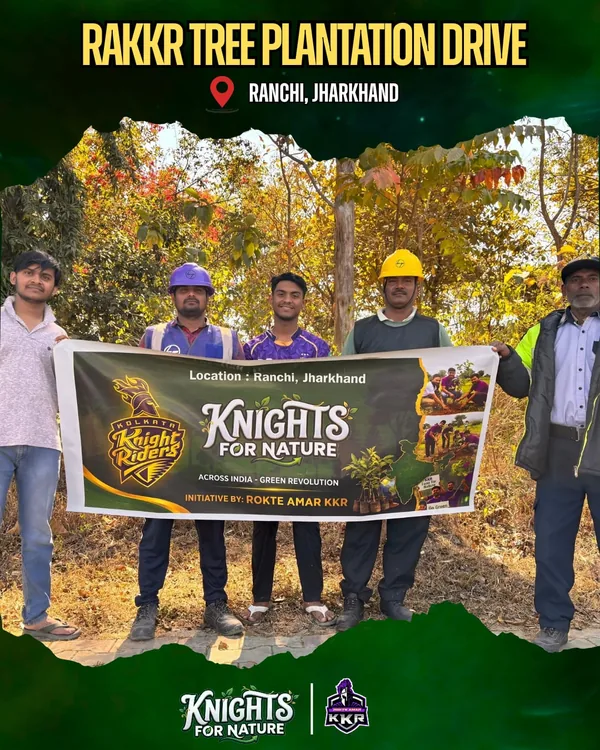 RAKKR Tree Plantation in Ranchi